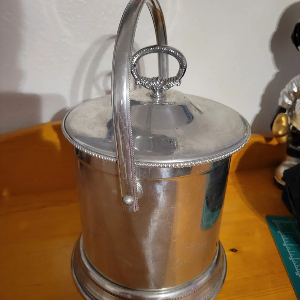 Vintage Silver Ice Bucket